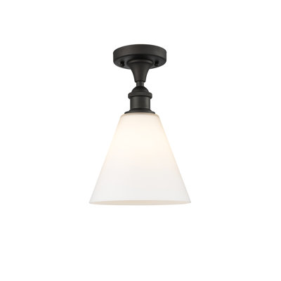 Yonnie Glass Semi Flush Mount