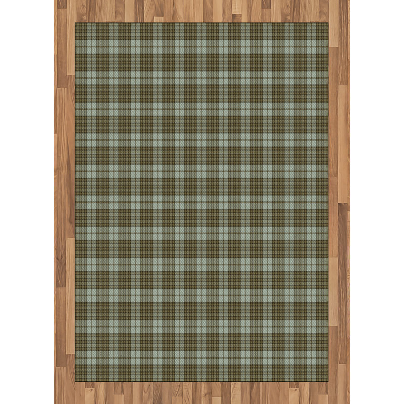 Janessa Plaid Hand Woven Area Rug, Rectangle 120 x 180cm