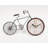 Analogue Stainless Steel Quartz Movement / Crystal Tabletop Clock in Grey