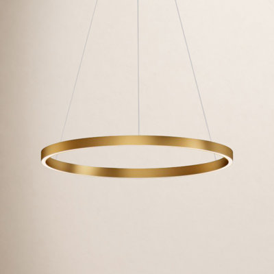 Mills 1 - Light LED Wagon Wheel Pendant