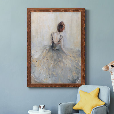 Beautiful Contemplation - Peinture sur toile encadrée