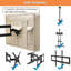 Housse de télévision extérieure imperméable, protecteurs de télévision résistants aux intempéries 600D 4 saisons-118305378