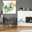 Art mural en verre épique «Confidentiel vert» par Design Fabrikken, 36 po x 36 po-117452936