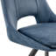 Chaise d'appoint en velours acier-292808677
