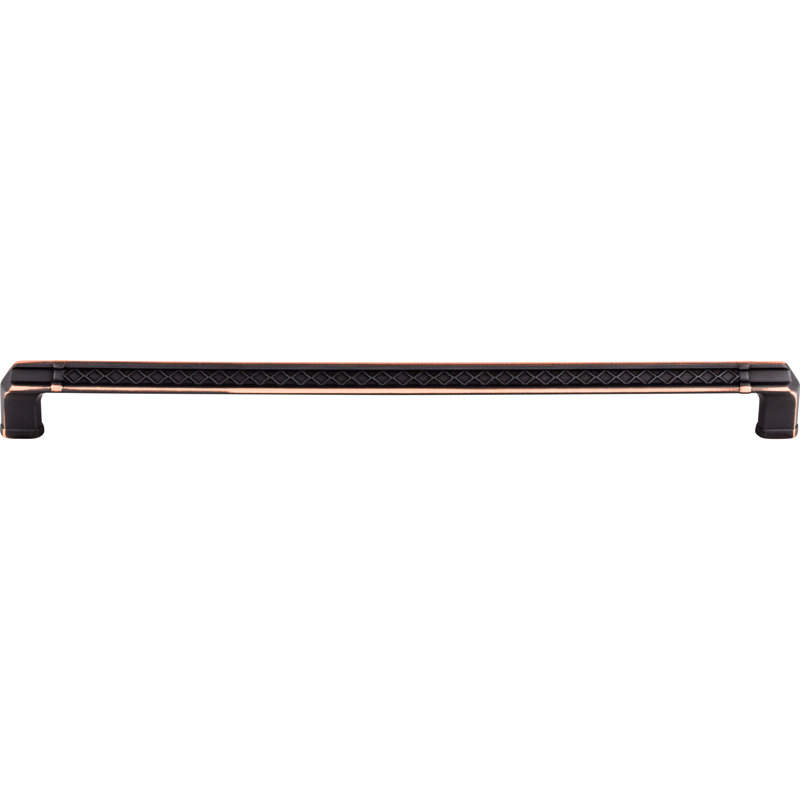 Tower Bridge Bar pull, Umbrio, 12" Center to Center