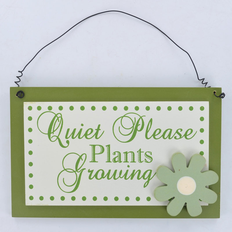 Bellingham Wood Plants & Flowers Garden Plaque