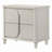 Luxury Glam Nightstand Of 2-Drawers 1Pc