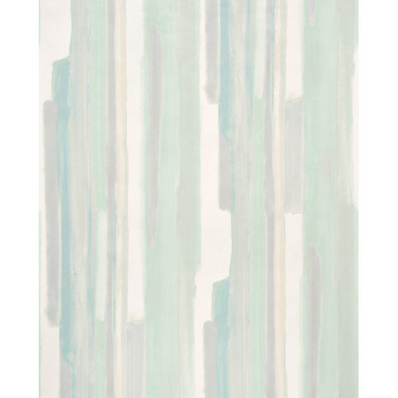 Papier peint aquarelle Schumacher x Miles Redd, Céladon