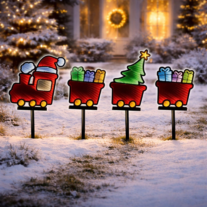 Holiday Train Pathway Light Ekkolight