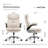 Home Office Linen Velvet Fabric Executive Chair-754466197-754466196