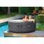 Spa gonflable portable pour 4 personnes Intex Simplespa avec couvercle écoénergétique