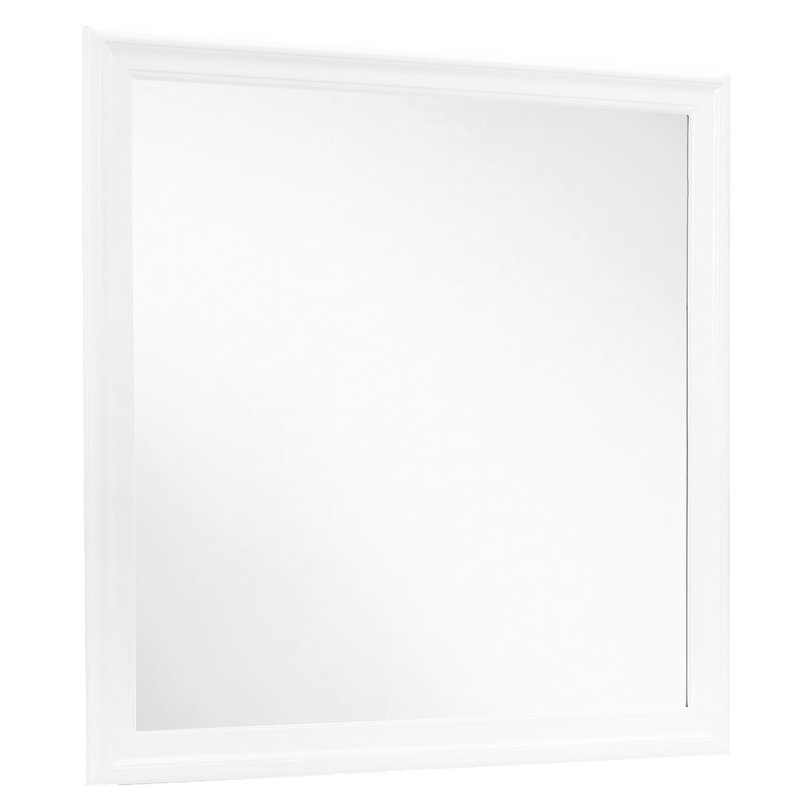 Miroir pour commode, Blanc