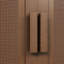 Armoire d'appoint en bois massif avec portes en rotin Caleb-2022785682-2022785687