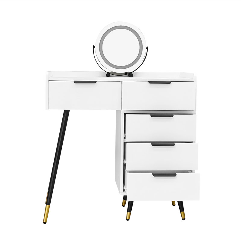 Azha Dressing Table with Mirror