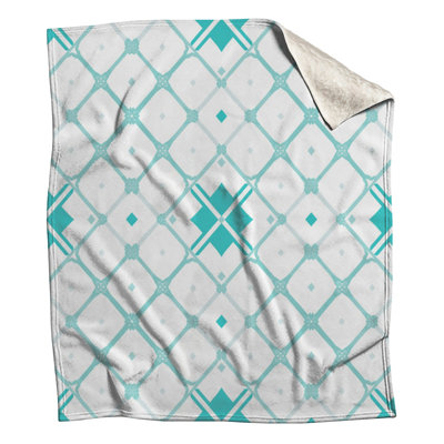 Couvertures turquoise