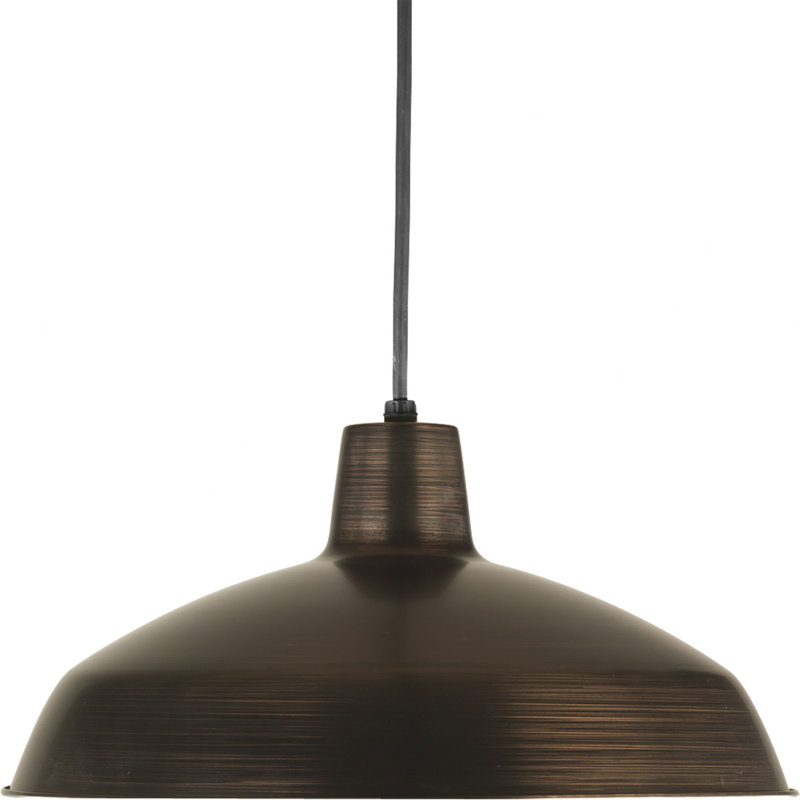 Patrik 1 - Light Venetian Bronze Single Pendant