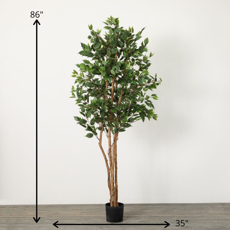Ficus artificiel 86 po en pot