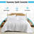 HLC.ME Weston - 3 Piece Quilt Set, Lightweight Bedspread Coverlet Set-105933760-105933756