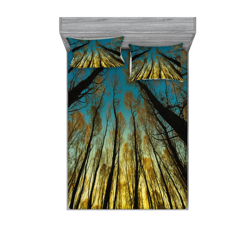 Ensemble de draps pastoraux, Ensemble de drap pour grand lit avec drap-housse