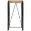 Metal Base Dining Table