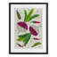Reproduction sous verre encadrée de jardin de légumes par Aribombari-85265585-85265584