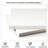 2-Tier Storage Bench, Farmhouse Shoe Bench With Padded Seat Cushion, Entryway Bench With 2 Barn Doors & 2 Adjustable Shelves, 13.75" D X 39.4" W X 17.72" H, For Entryway, Bedroom, Living Room