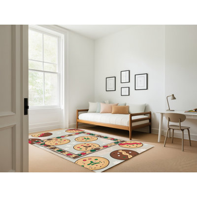 Tapis de vacances The Holiday Aisle® Cookies