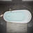 Contemporary 63" Acrylic Stand Alone Bathtub With Double - Design For Heat Retention. Features Sloped Lumbar Support And A Pre Installed Drain & Overflow System. Glossy White Finish In White,
