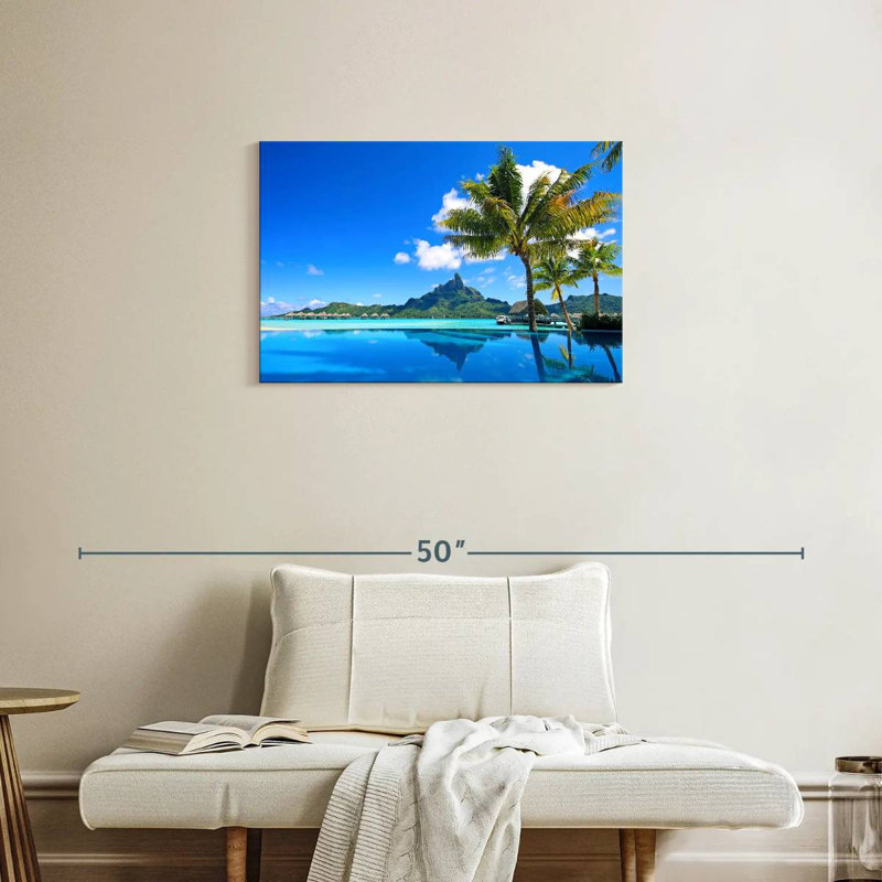 Gillard Bora Bora Tropical Gillard, H 20 po x l 30 po