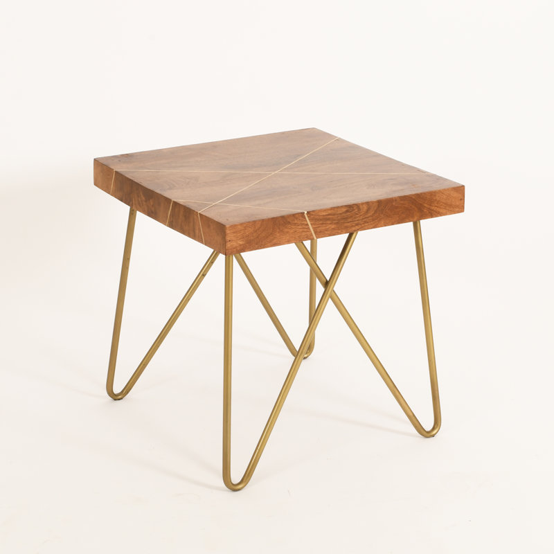 Table de bout en bois massif