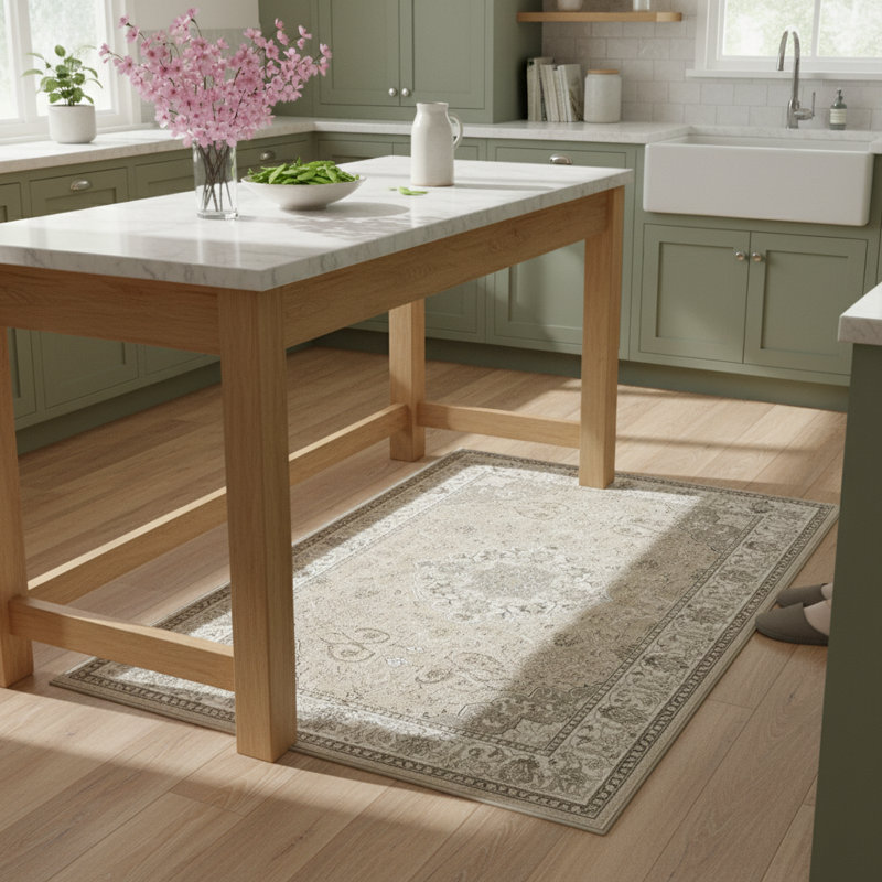 Tapis d'entrée lavable 2 pi x 3 pi Tapis de sol intérieur antidérapant pour la cuisine, la salle de bain, le salon et la chambre à coucher