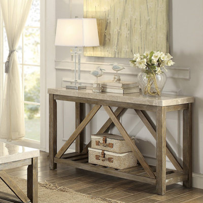 Table de console industrielle 1pc