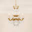 La Scala 8 Light 25in x 34in Chandelier in Florentine Bronze with Clear Radiance Crystals-2098430699-2098430473