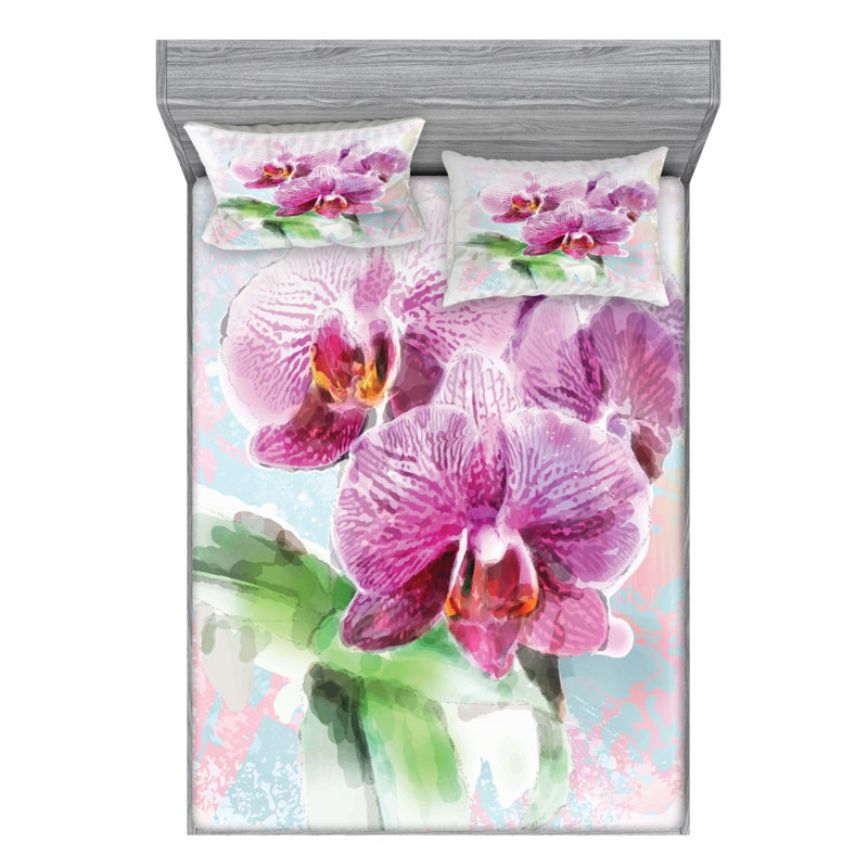 Microfiber Sheet Set, Full Sheet Set with Fitted Sheet