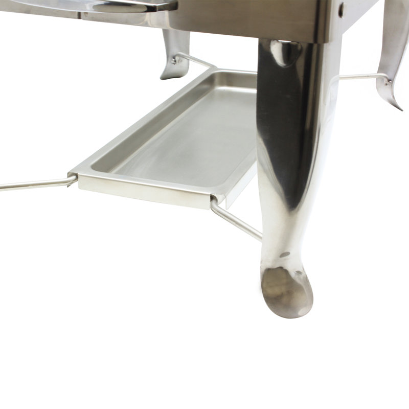 Plat et plat de service en acier inoxydable Thunder Group Inc.® Plus de 5 pintes