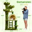 204cm H Cat Tree
