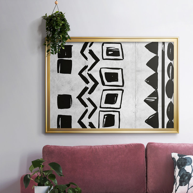 «Becoming One II», reproduction sur toile, H 44 po x l 30 po x P 1,5 po, Or