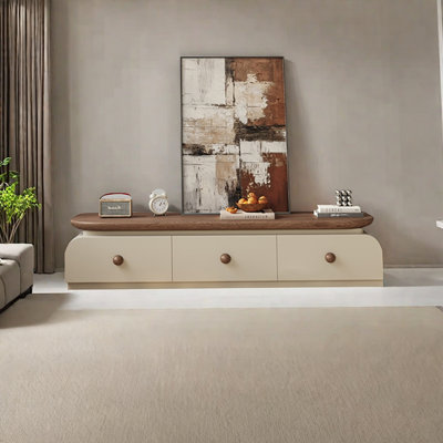 A mid-style, retro and high-end TV cabinet