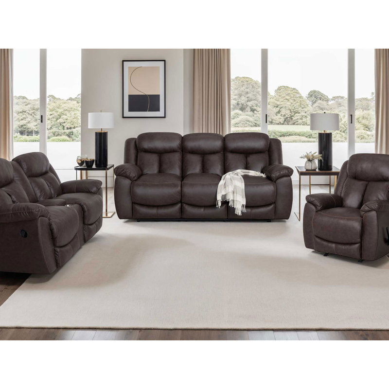 Carnegie Manual Rocker Recliner, Brown