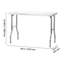 VEVOR 122 L x 61 W x 86 H