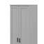 Armoire de rangement de salle de bain avec 2 portes, armoire de plancher avec tablettes réglables, pour salle de bain, cuisine, salon, bureau-121971954