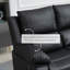 Causeuse inclinable avec coussins réversibles 57,9 po