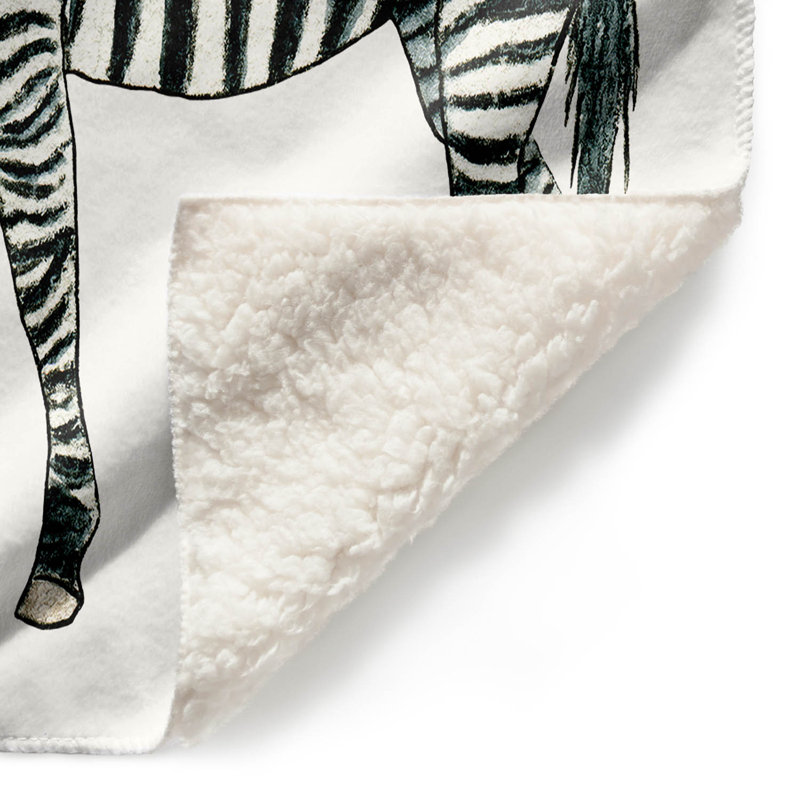  Couverture Wreath Zebra, 68 po x 80 po