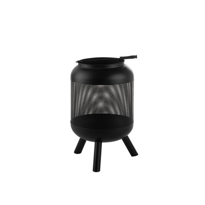 Makowski Column Steel Charcoal Smokeless Fire Pit