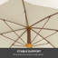 Parasol portatif avec auvent ventilé Finchley-1832298376