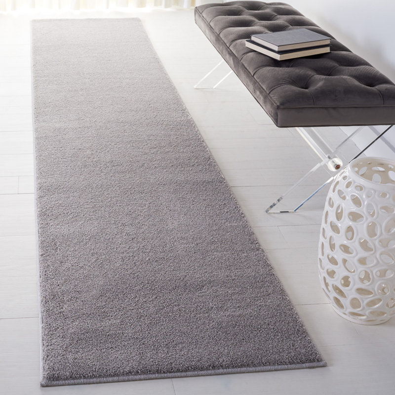 Tapis gris Aeneas, Tapis de couloir 2 pi 2 po x 10 pi