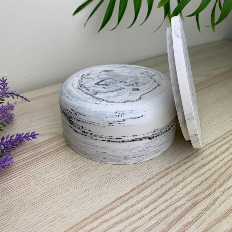 Storage Pot, Grey