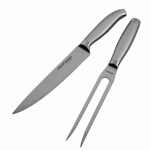 NISOGO 3 Piece Stainless Steel Carving Set