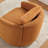 34.1'' Upholstered Accent Chair With Removable Back Cushion-1345058438