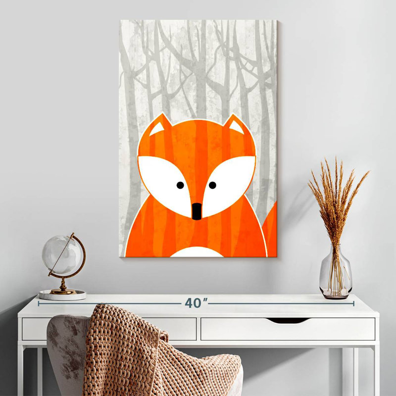 Brampt Woodland Fox, 30" H x 20" W